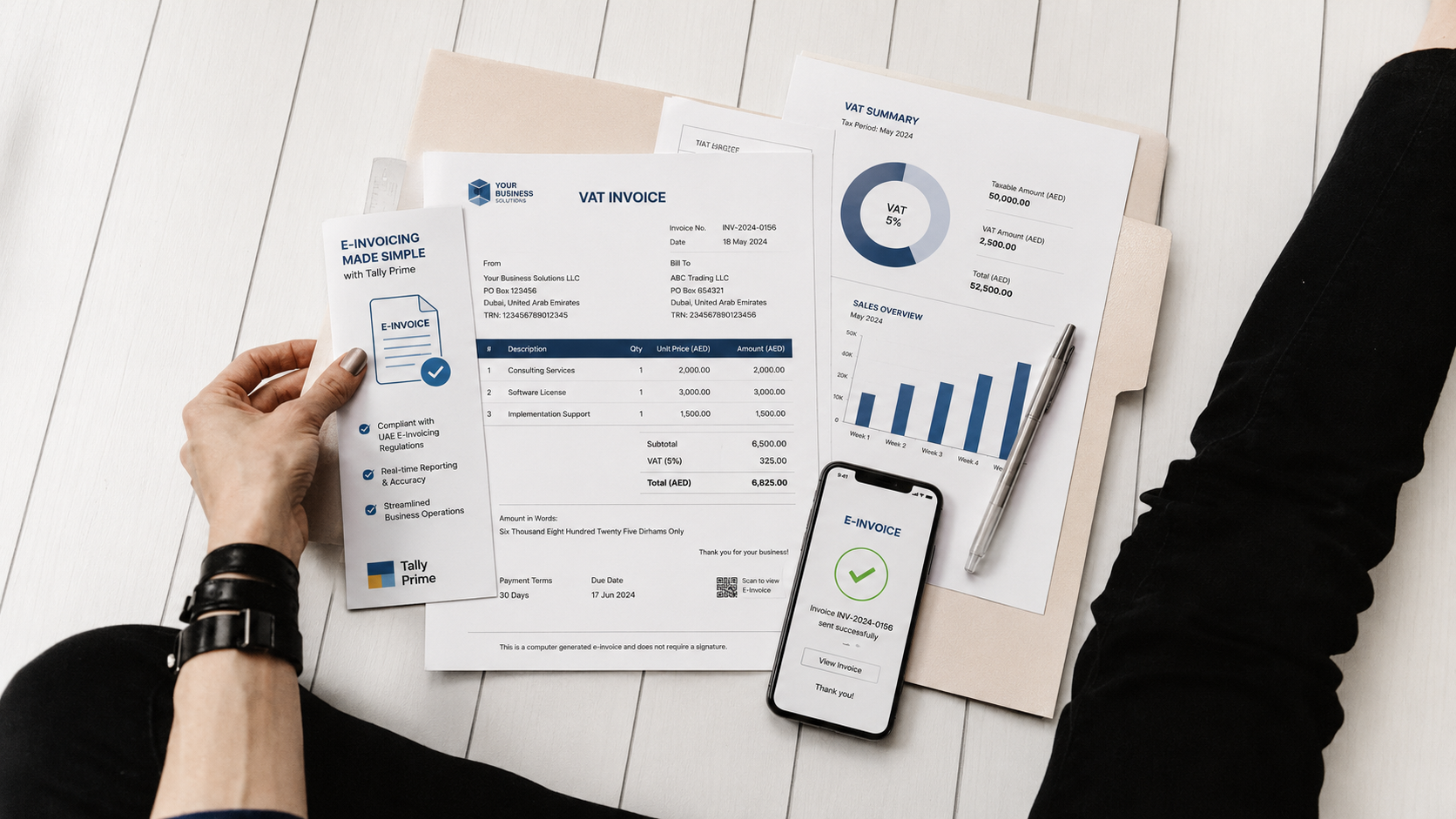 TallyPrime e-invoicing and VAT compliance software for UAE businesses