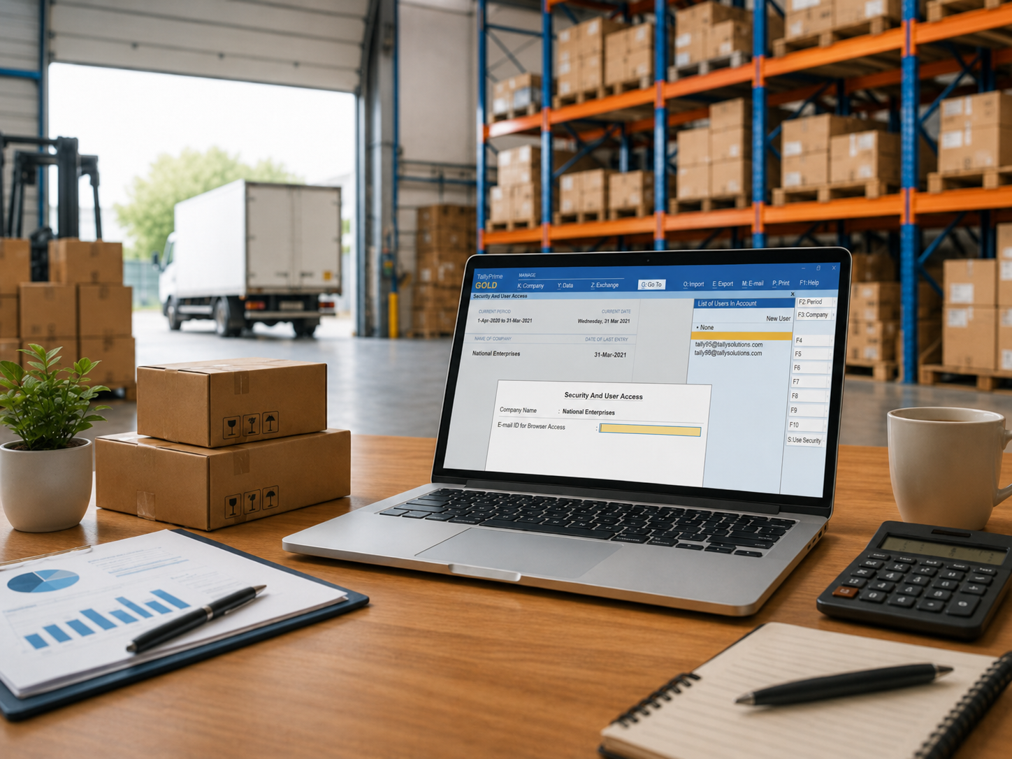 TallyPrime ERP software for UAE trading companies
